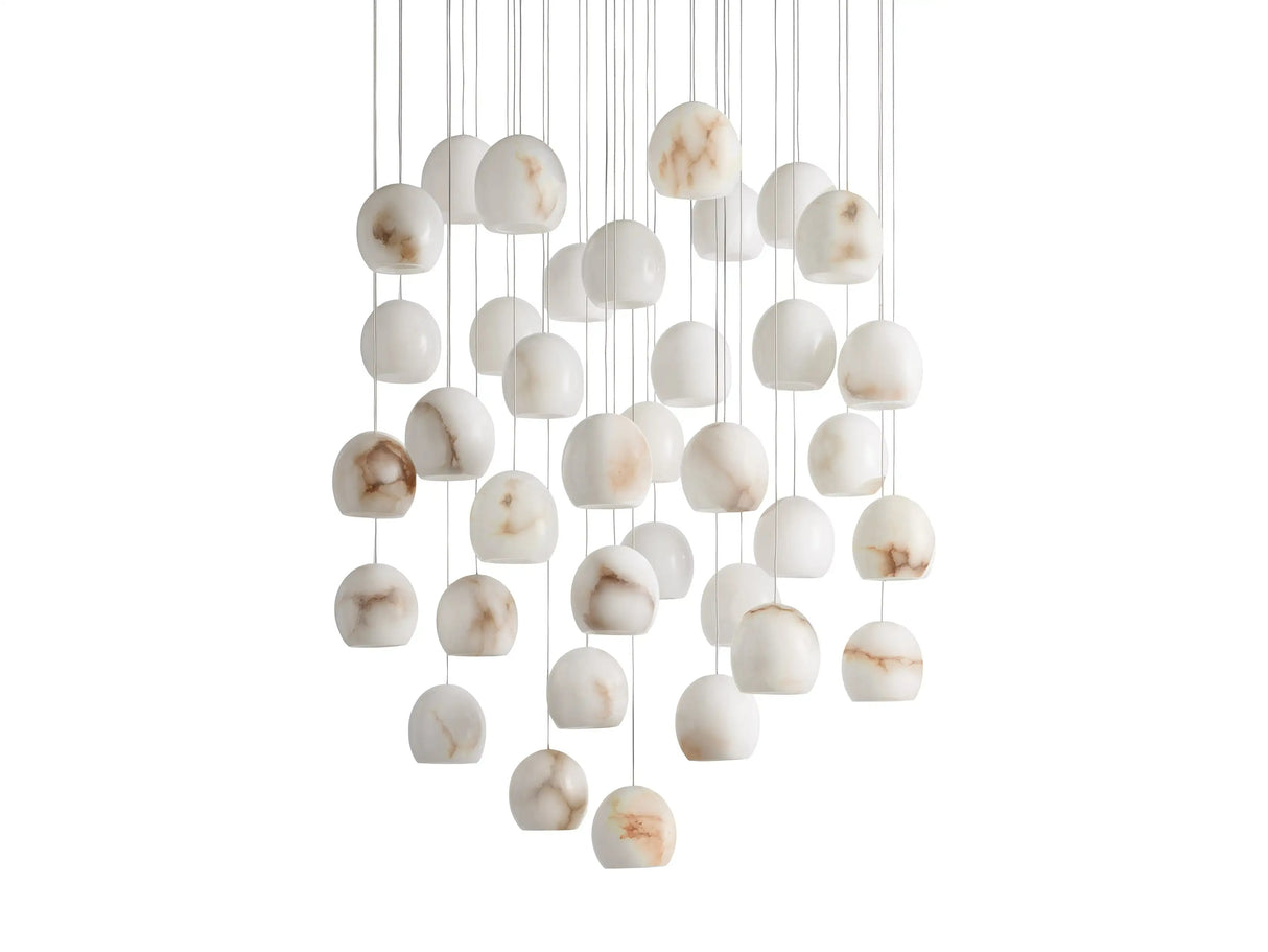 Alabaster Maeva Round Chandelier