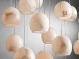 Alabaster Maeva Round Chandelier