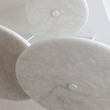 Theseus Alabaster Anne Mini Round Pendant Light