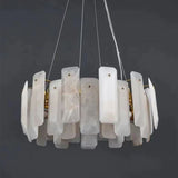 Moira Alabaster Round Chandelier