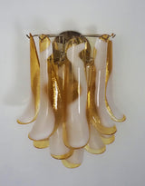 Vintage Murano Caramel Wall Lights 13.8"