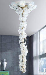 Nenufar Water Lily Chandelier 23.6" 31.5"