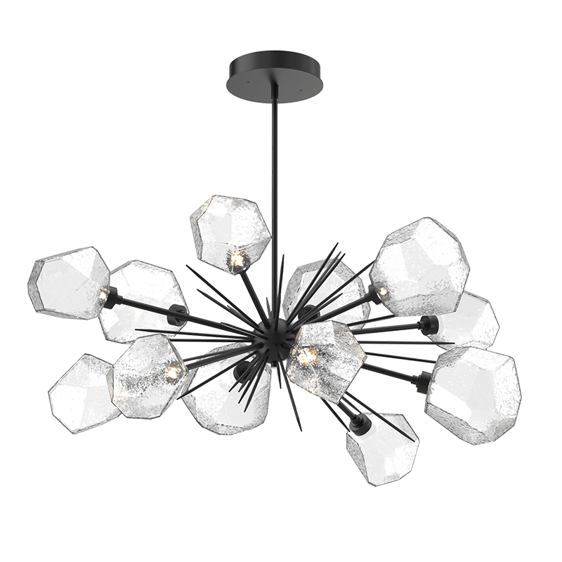 Art Twisted Oval Starburst Chandelier