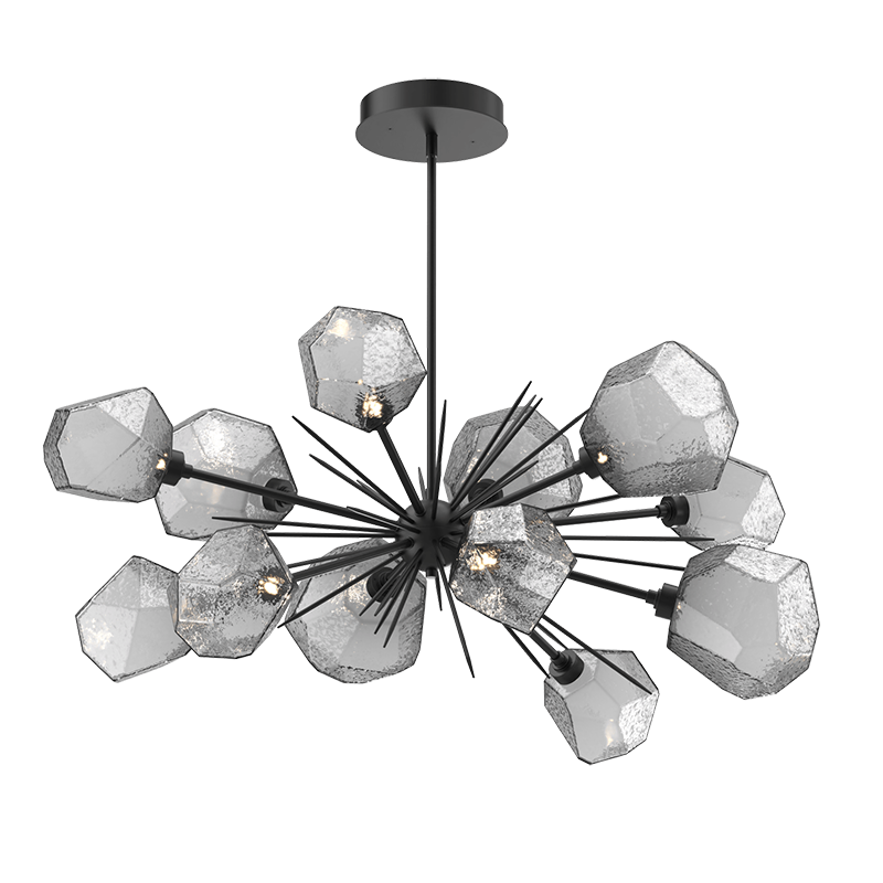 Art Twisted Oval Starburst Chandelier