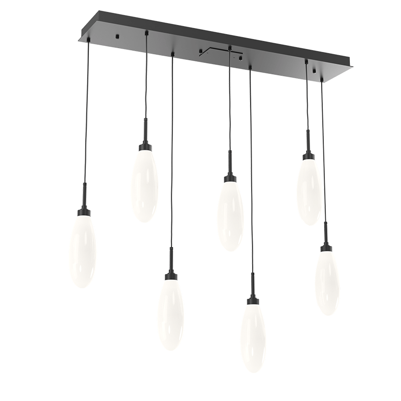 Art Glass Fiori Linear Chandelier