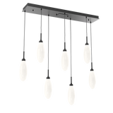 Art Glass Fiori Linear Chandelier