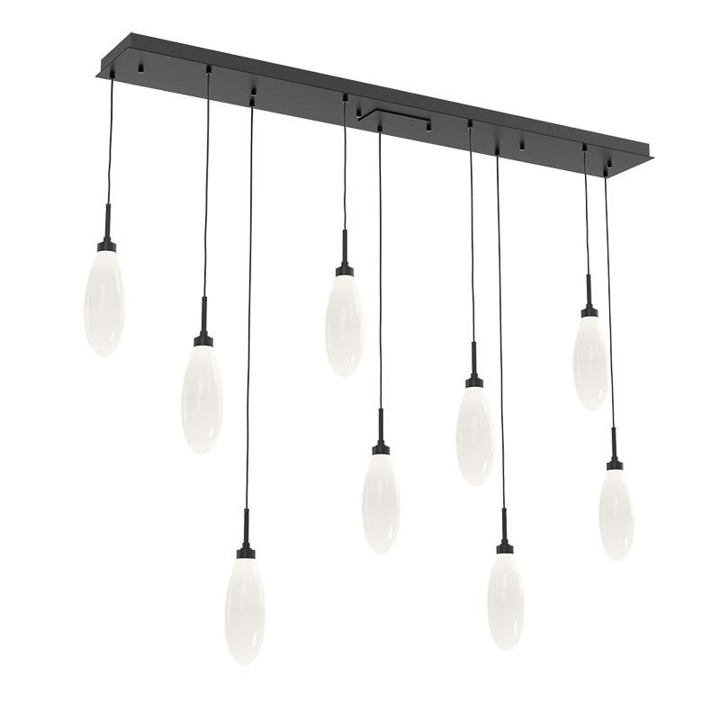 Art Glass Fiori Linear Chandelier