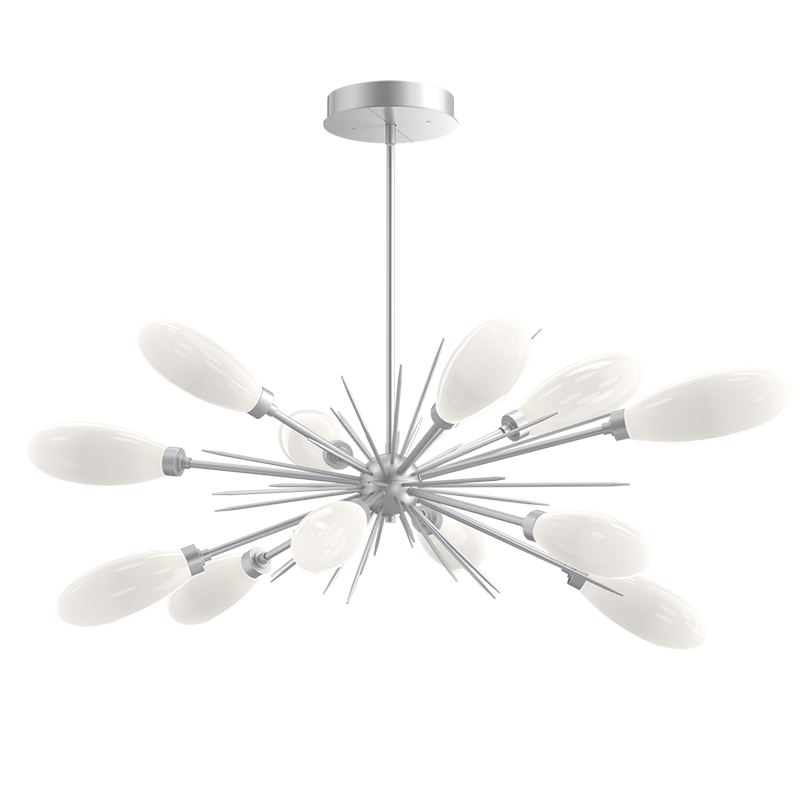 Art Glass Fiori Oval Starburst Chandelier