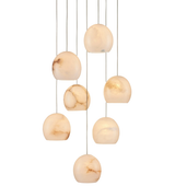 Alabaster Maeva Round Chandelier