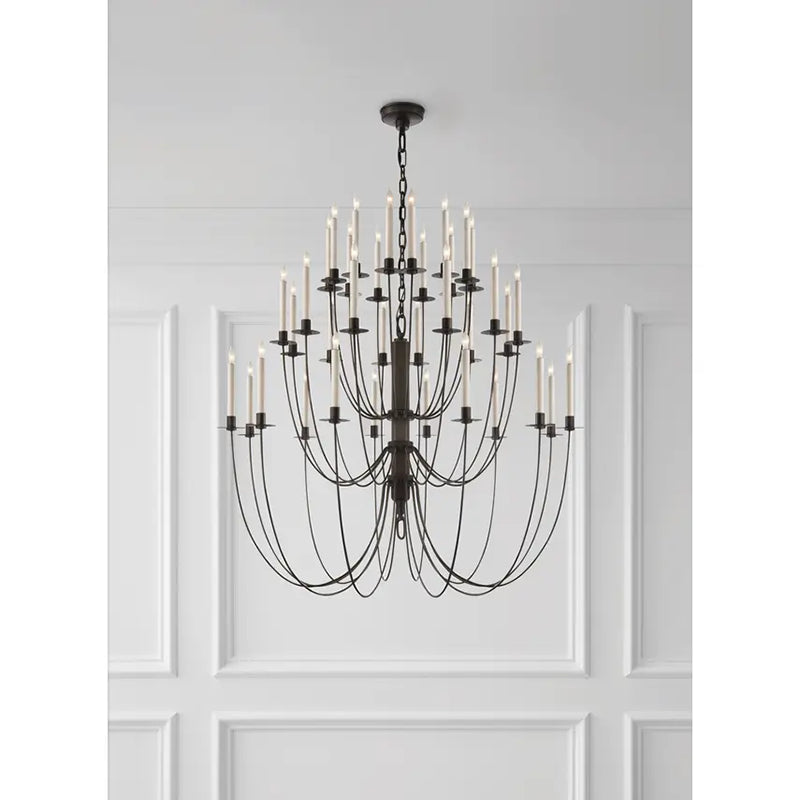 Erika Three-Tier Chandelier