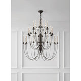 Erika Three-Tier Chandelier