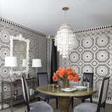 Dolce Shell With Crystal Round Chandelier