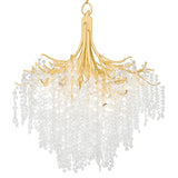 Art Glass Drops Genoa Chandelier