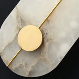 Yohana Alabaster Wall Sconce