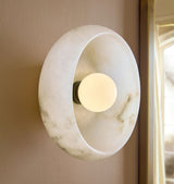 Alabaster Augustine Sconce 10"D