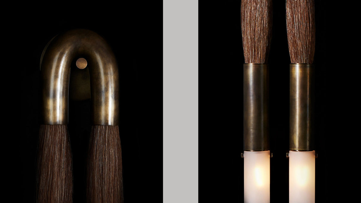 HORSEHAIR : SCONCE