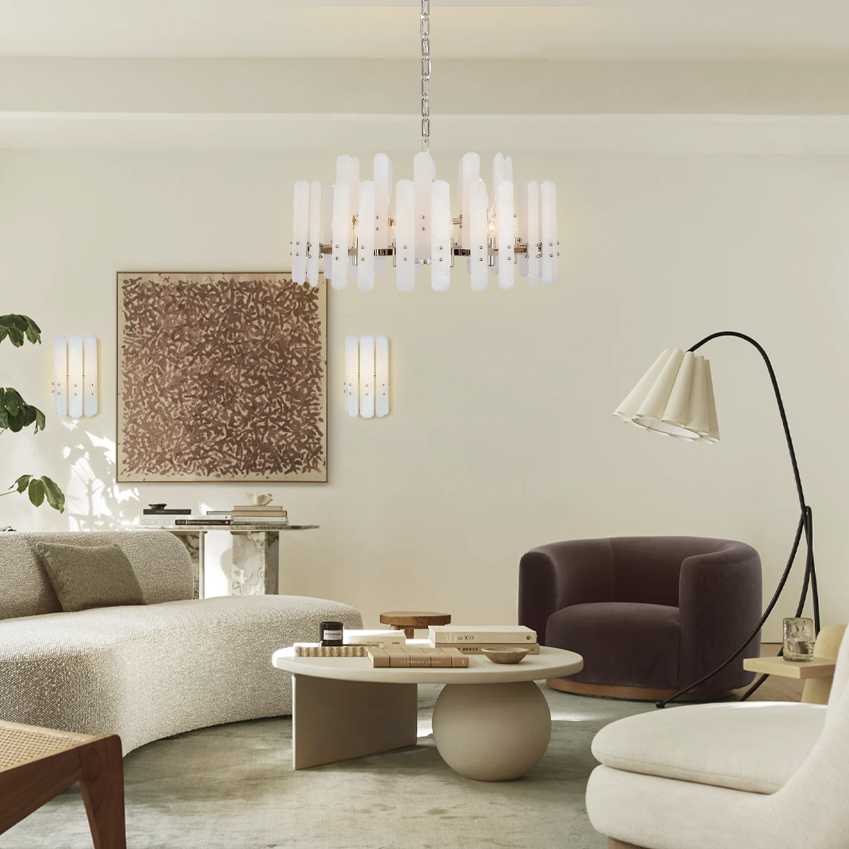 Bonn Round Chandelier 24" 32"