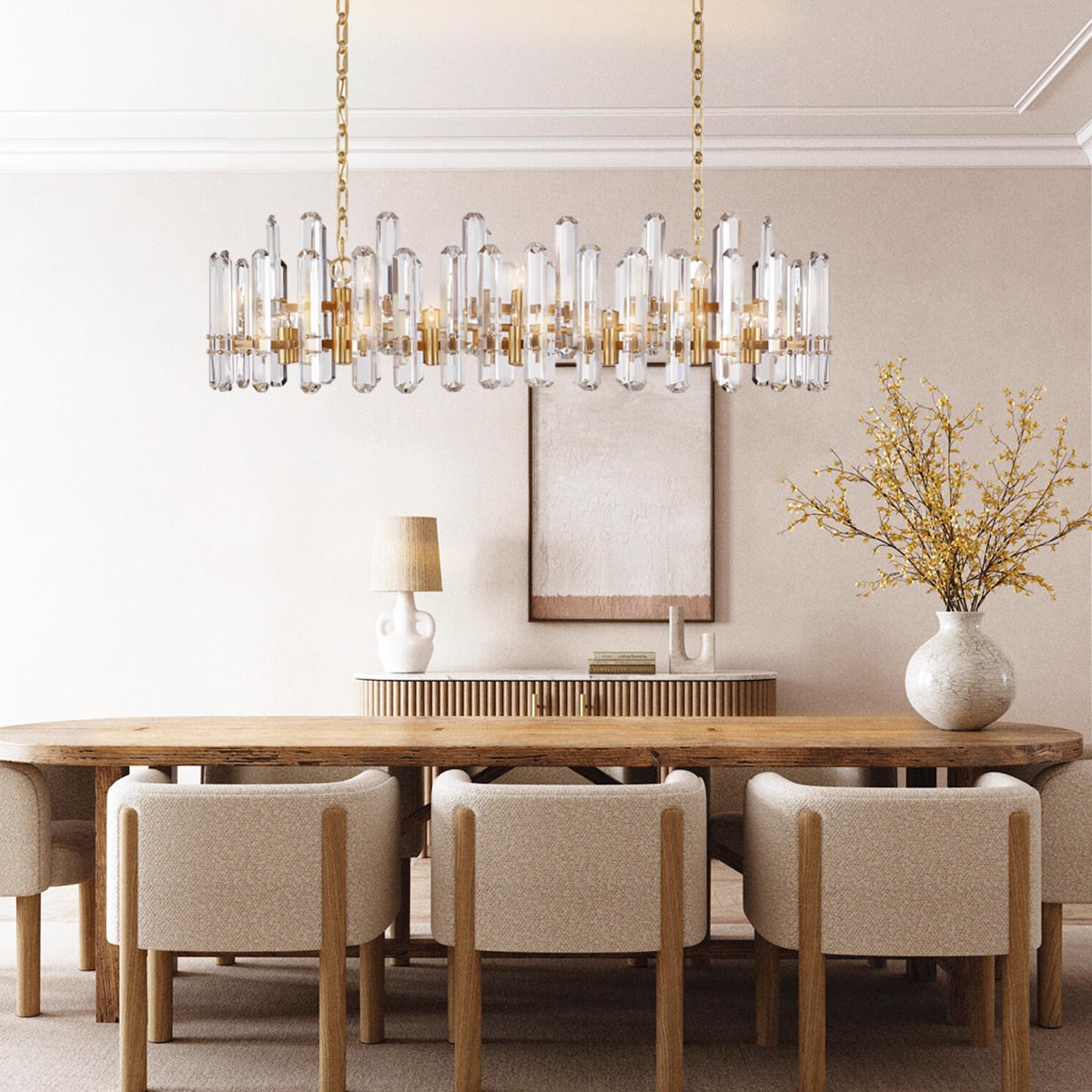 Bonn Linear Chandelier