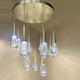 Rain LED Round Chandelier