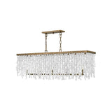 Art Glass Dune Linear Chandelier