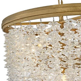 Art Crystal Rubina 18" Round Chandelier