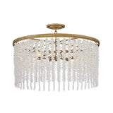 Art Crystal Rubina 30" Round Chandelier