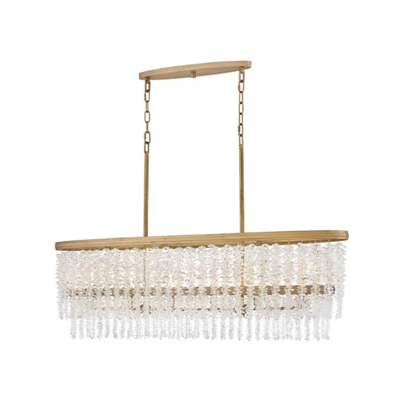 Art Crystal Rubina Linear Chandelier