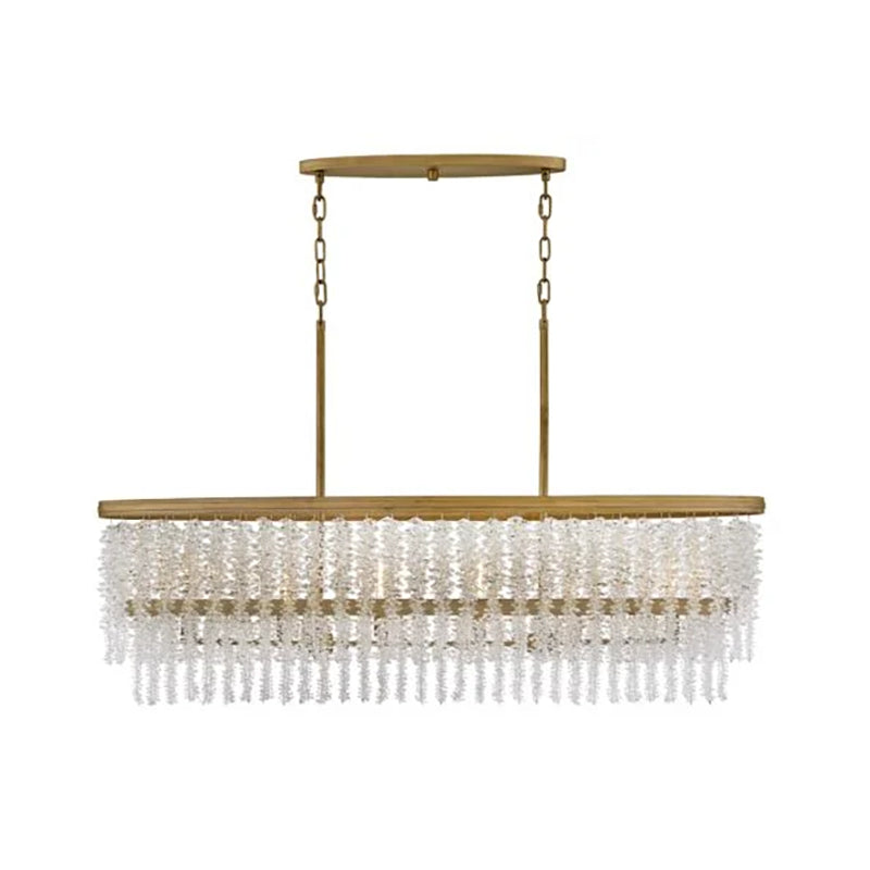 Art Crystal Rubina Linear Chandelier