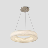 Theseus Alabaster Round Chandelier 19" 27" 36" 60"D