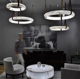 Theseus Alabaster Lorry Oslo Art Chandelier