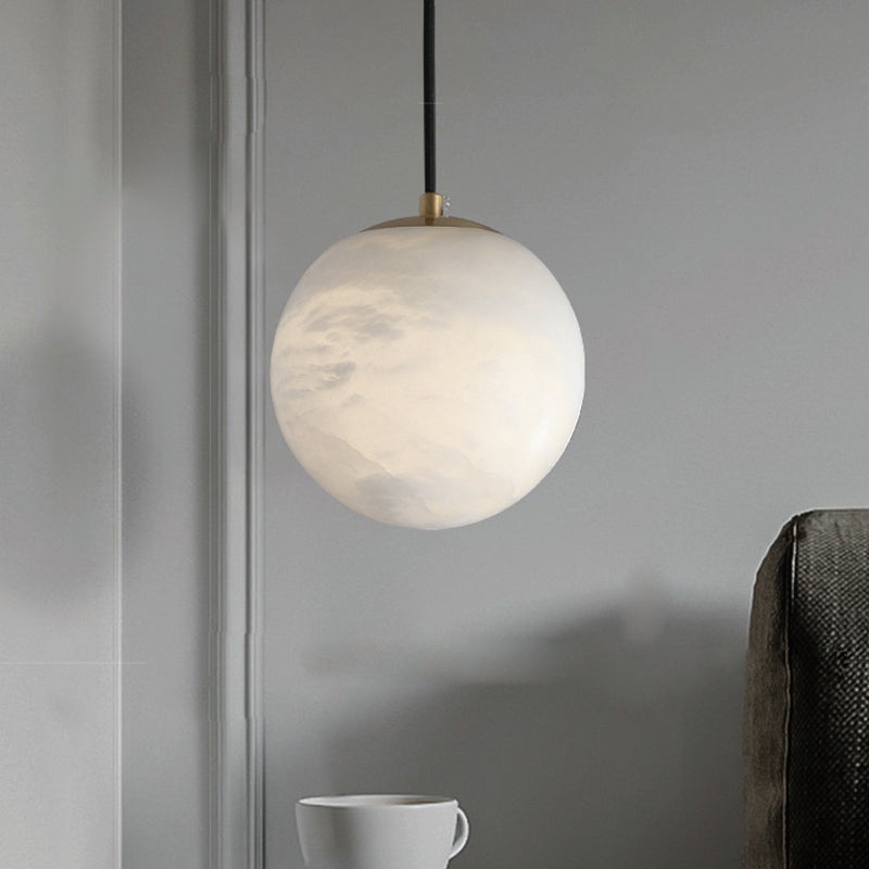 Marble Ball Pendant Light