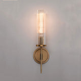 Industrial Wind Glass Shade Candles Single Head Wall Sconce