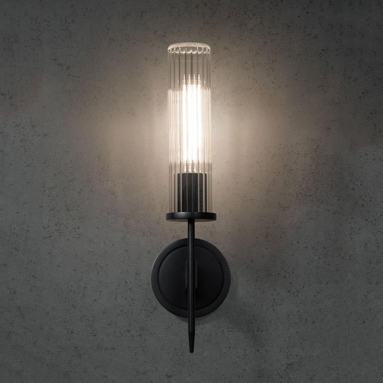 Industrial Wind Glass Shade Candles Single Head Wall Sconce