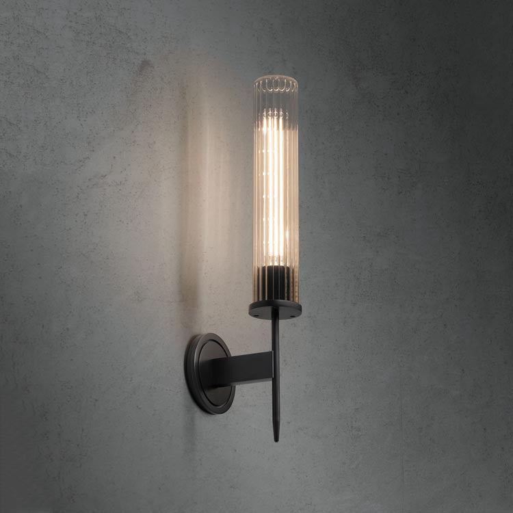 Industrial Wind Glass Shade Candles Single Head Wall Sconce