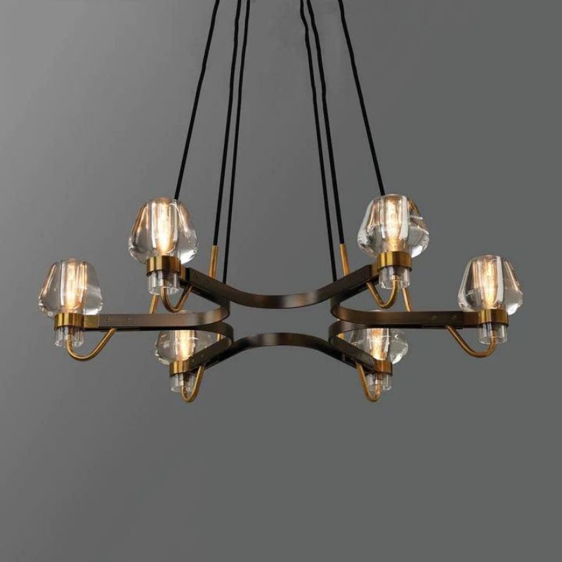 Bifrons Round Chandelier 6 Lights