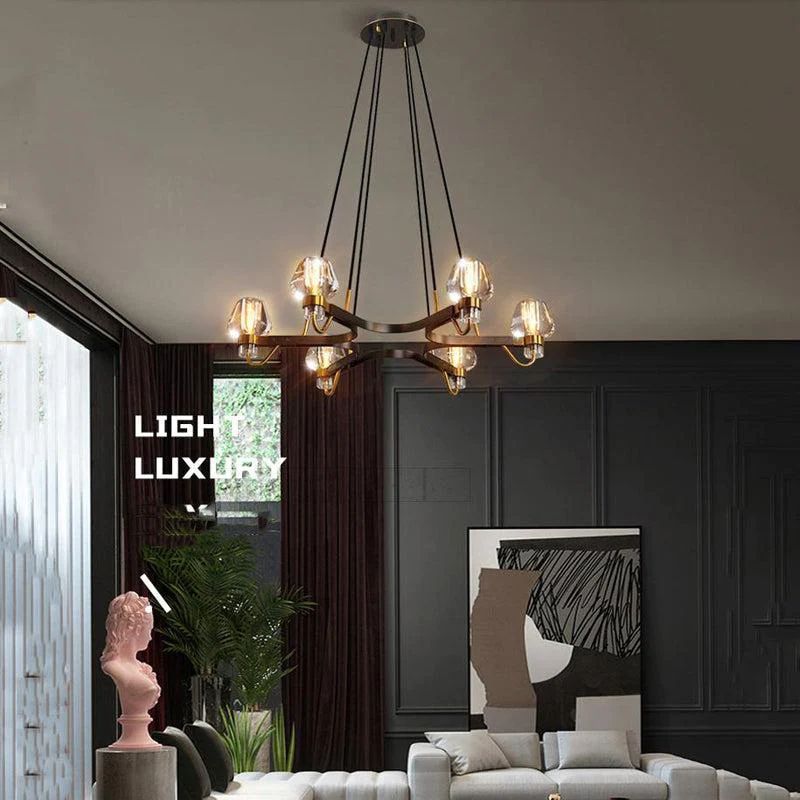 Bifrons Round Chandelier 6 Lights