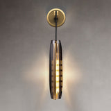 Smoke Crystal Shade Wall Sconce