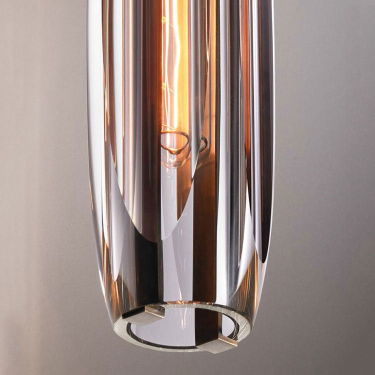 Smoke Crystal Shade Wall Sconce