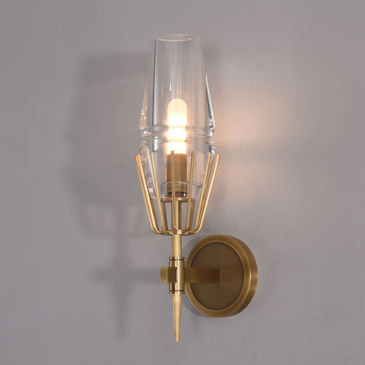 Goblet Wine Glass Wall Sconce