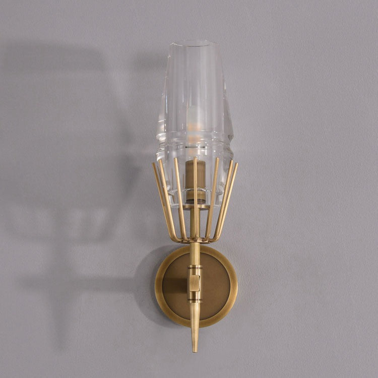 Goblet Wine Glass Wall Sconce