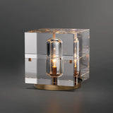 Modern Square Crystal Table Lamp