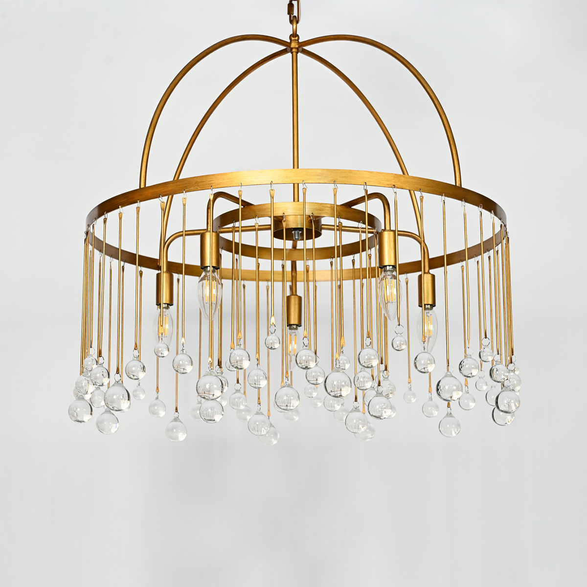 Modern Aubrey Round Chandelier