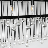 Modern Aubrey Rectangular Chandelier 47" 60"