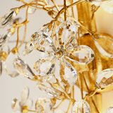 Crystal Flowers Fiore 2-Light Wall Sconce