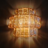 Art Glass Ghiaccio Wall Sconce