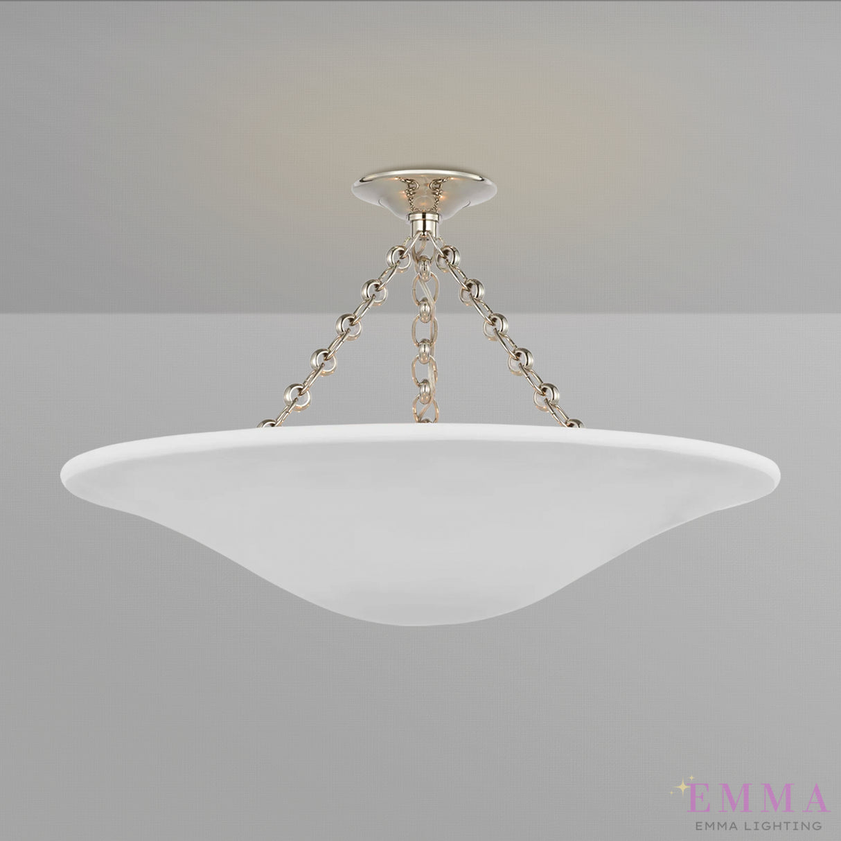 Modern Art Mollino Semi Flush Mount 24"