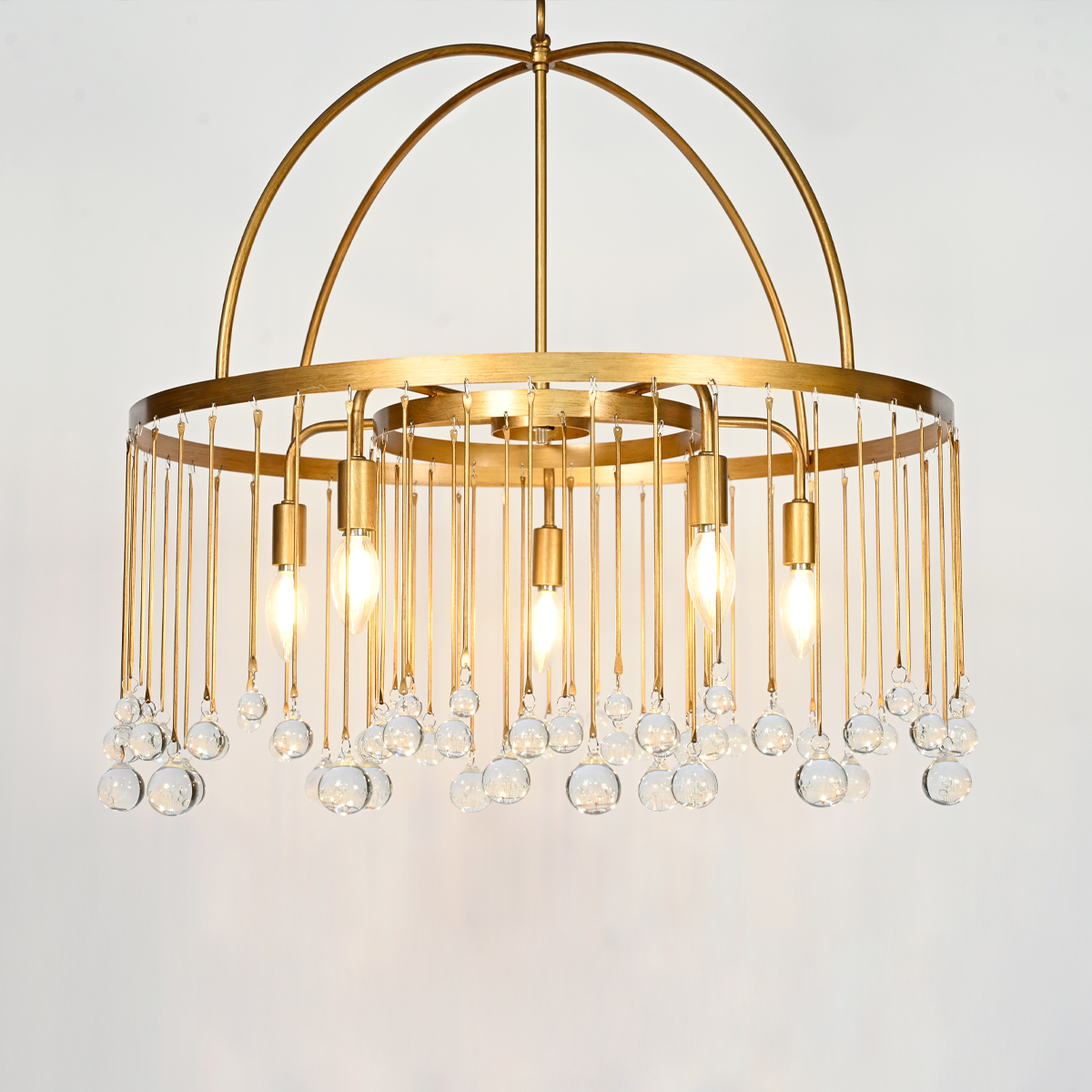 Modern Aubrey Round Chandelier