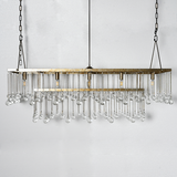 Modern Aubrey Rectangular Chandelier 47" 60"