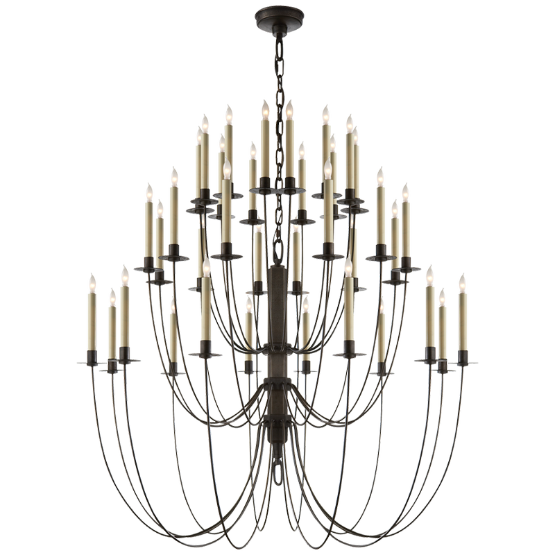 Erika Three-Tier Chandelier