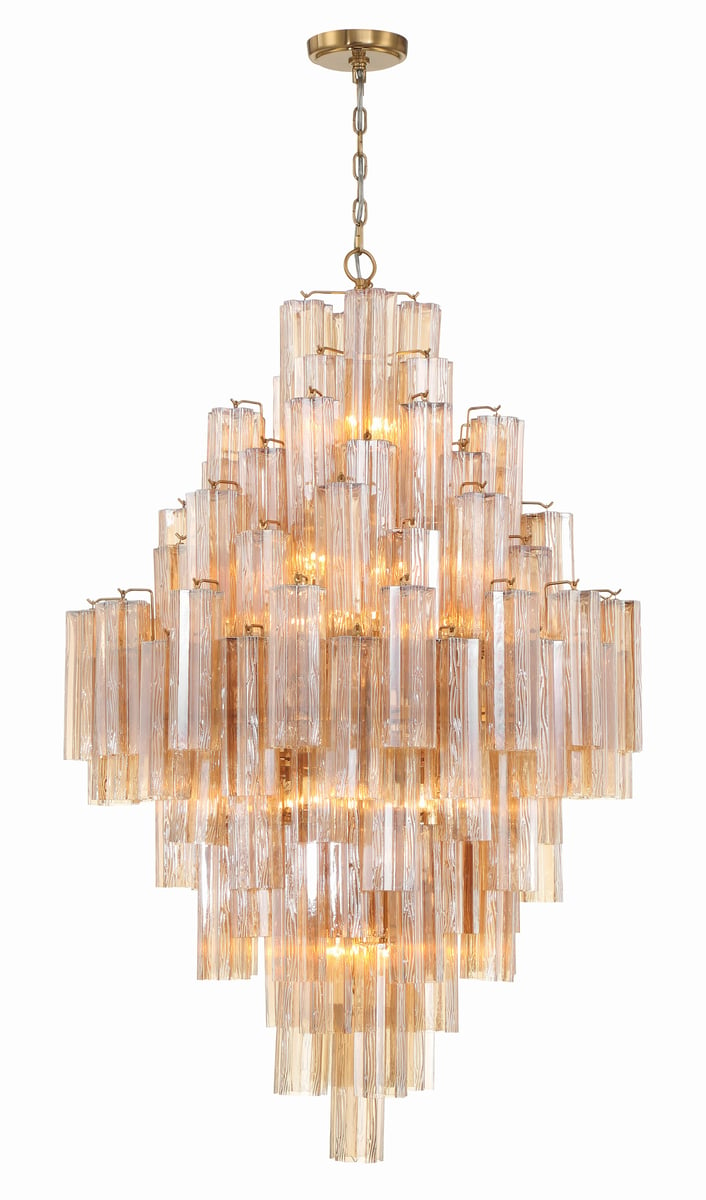 Addis Diamond Chandelier 49''H